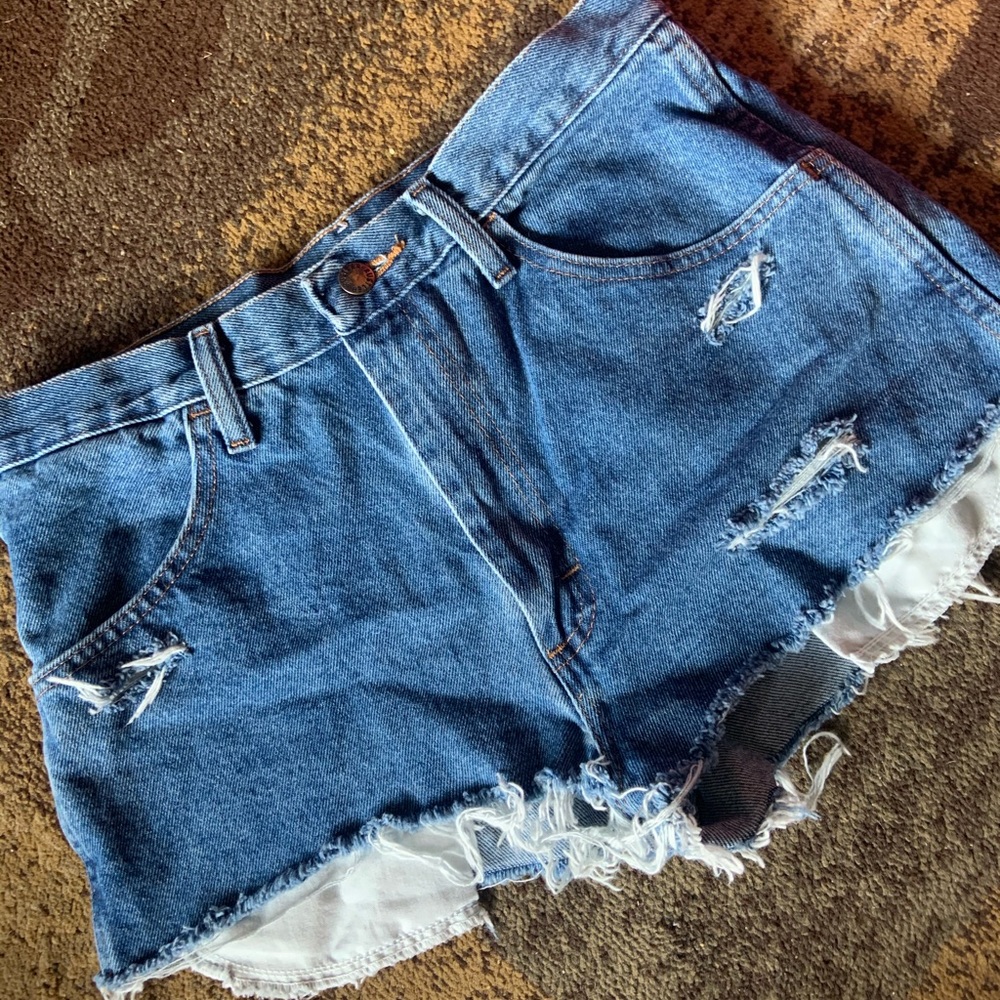 Handmade rustler shorts!